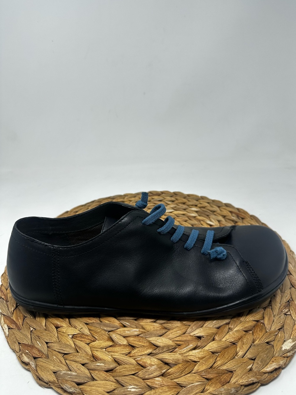 CAMPER Peu Cami Black Leather Loafer Shoes Size 45 (US 11 Men's)